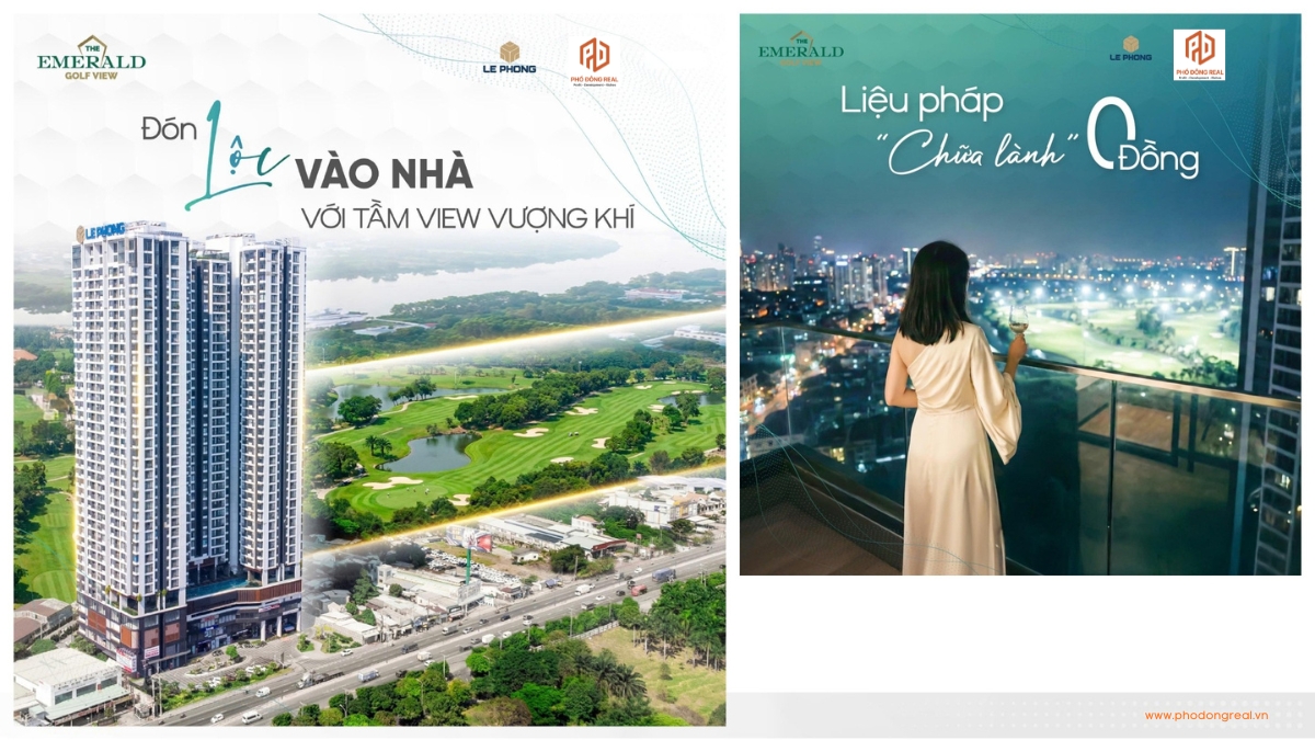 The Emerald Golf View Lê Phong | Nhà hoàn thiện, sổ hồng riêng