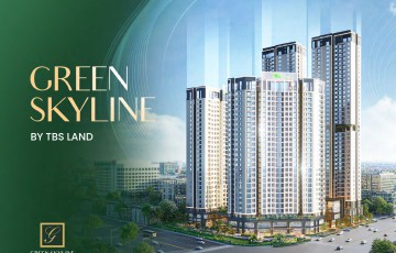 Green Skyline TBS Land | Nhà hoàn thiện, sổ hồng riêng